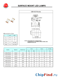 Datasheet GBS133TR-DPG manufacturer Yellow Stone
